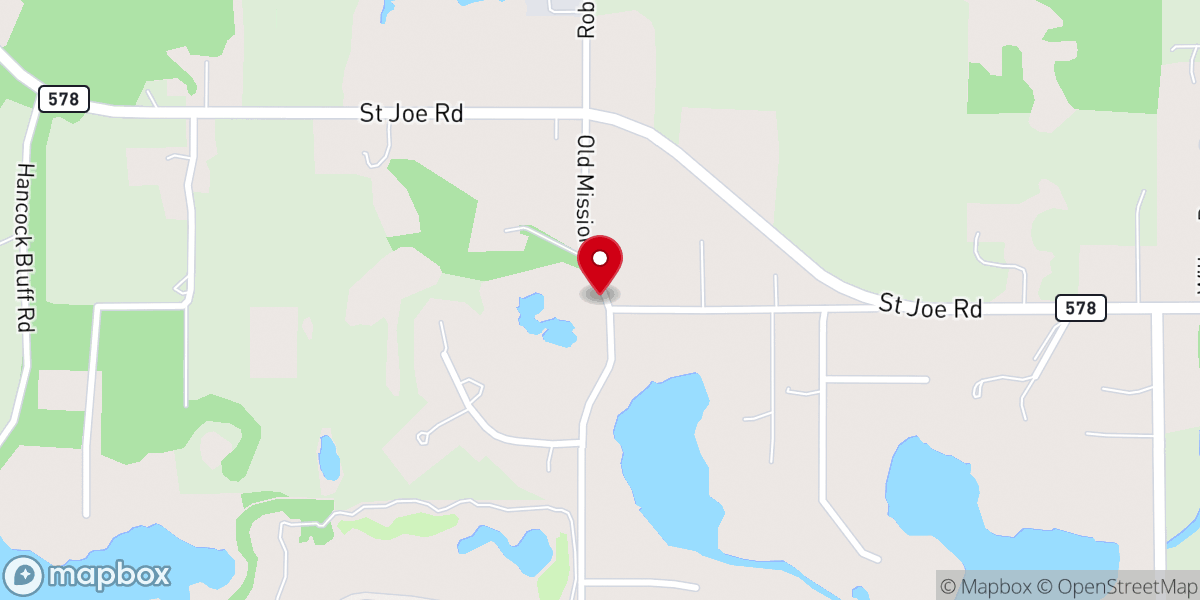Map showing location of Our Lady of Fatima Catholic Church