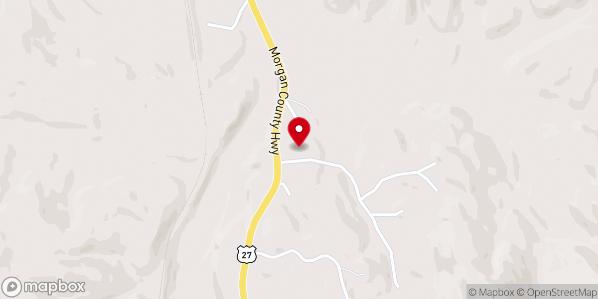 Map showing location of Redemption Baptist Academy