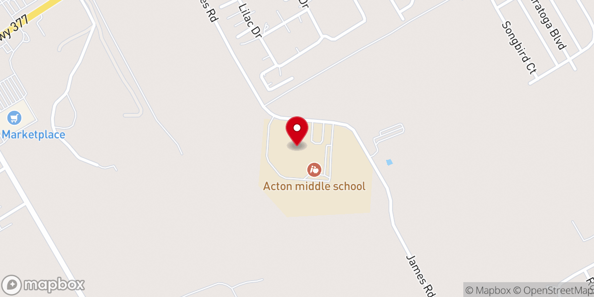 Map showing location of Anchor Fellowship