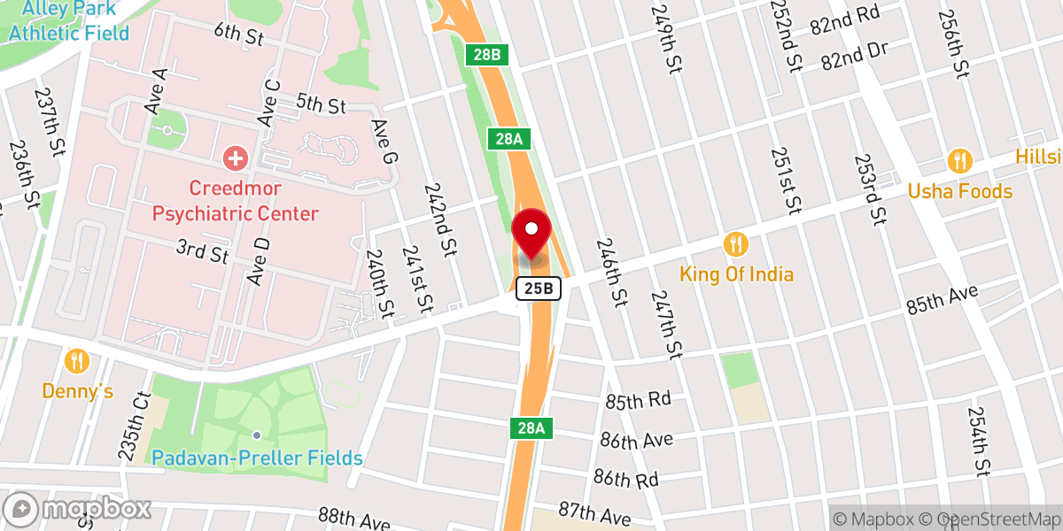 Map showing location of Devaloy Ny Inc