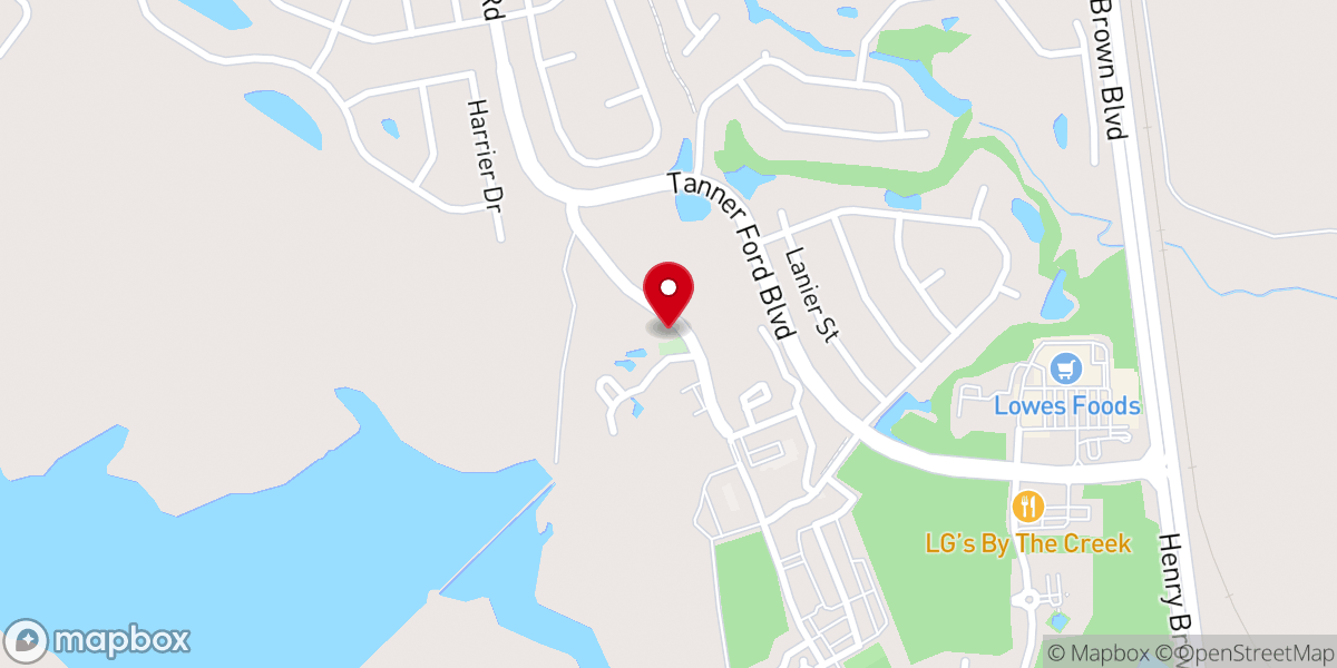 Map showing location of Greater Bethel AME
