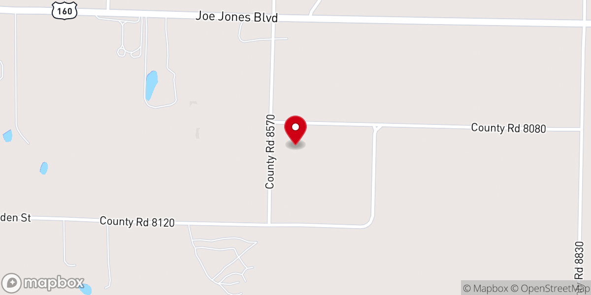 Map showing location of Eagle Heights Independent Baptist Church