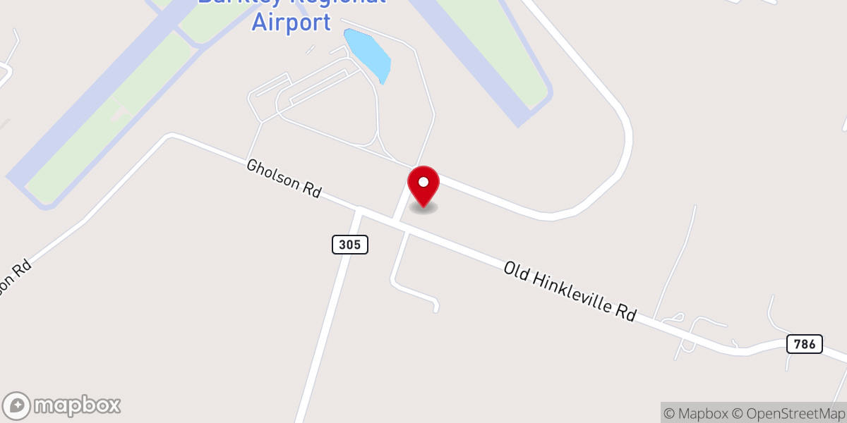Map showing location of Christ Community Church