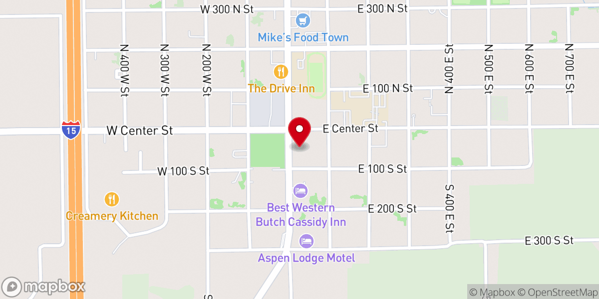 Map showing location of Beaver County Journal