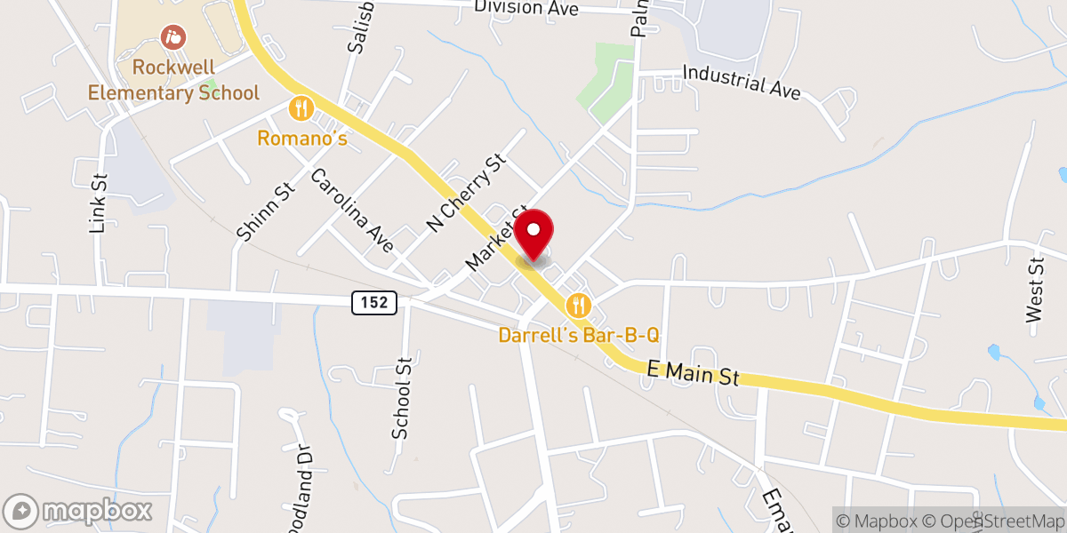 Map showing location of Ursinus United Church-Christ