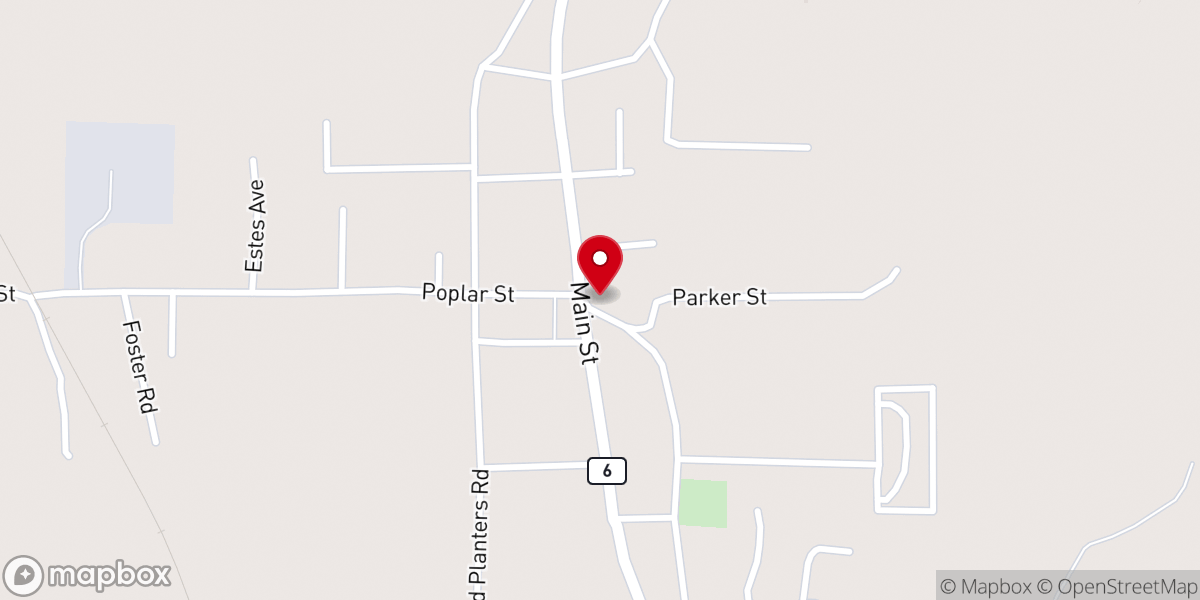 Map showing location of Brethren Church