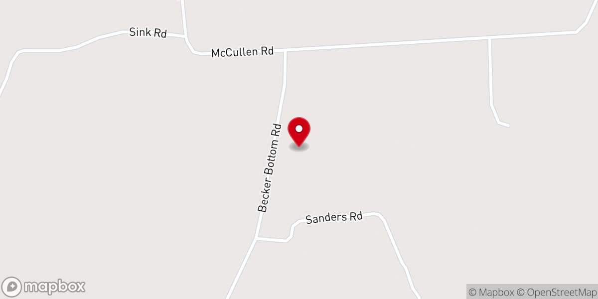 Map showing location of New Point Church