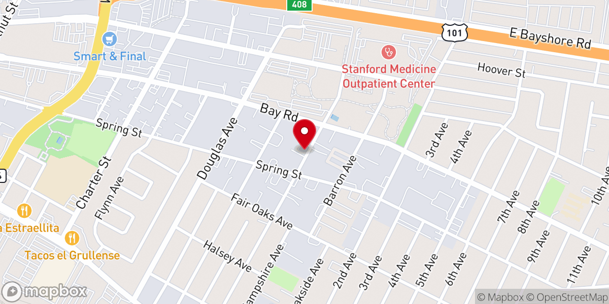 Map showing location of Priesthood Church