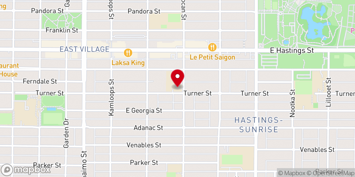 Map showing location of Catholic Churches & Institutions