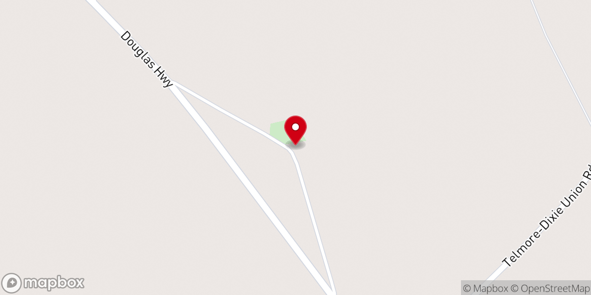 Map showing location of Telmore Pentecostal Holiness Church