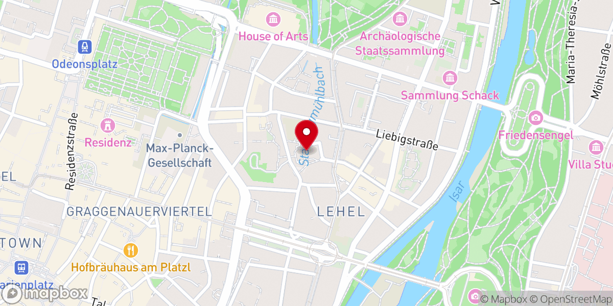 Map showing location of Pfarrkirche St. Anna