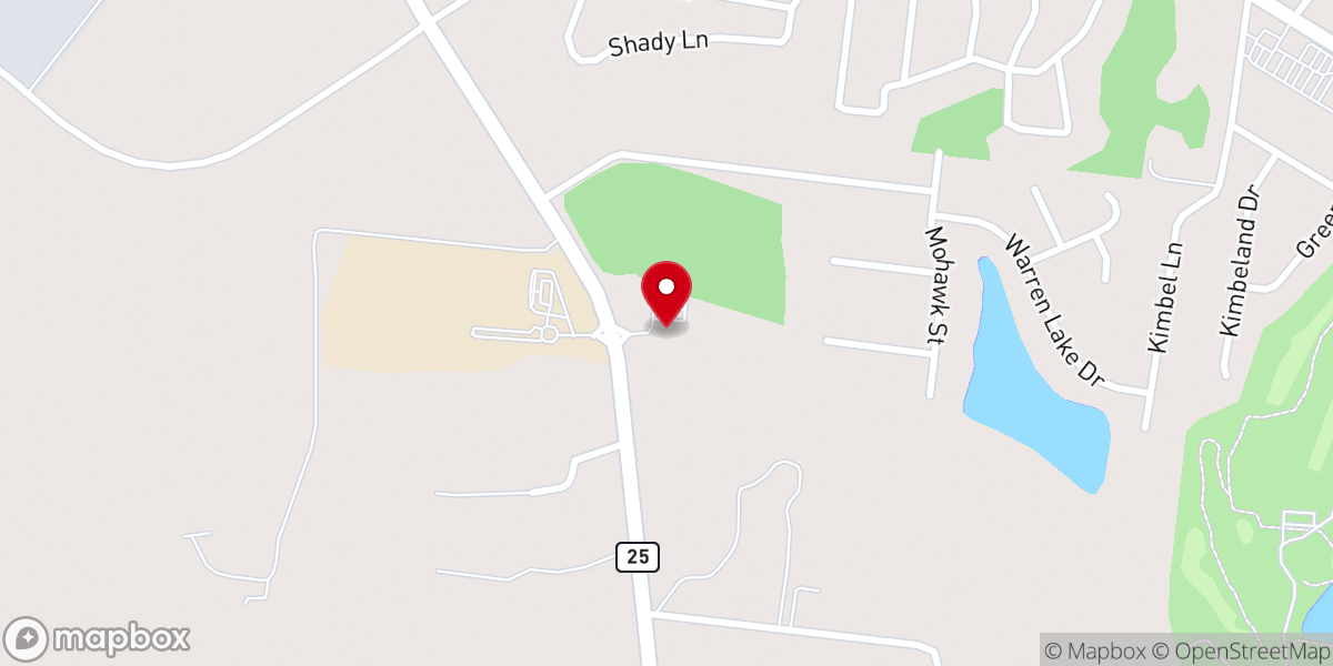 Map showing location of New Mc Kendree Untd Methodist Church