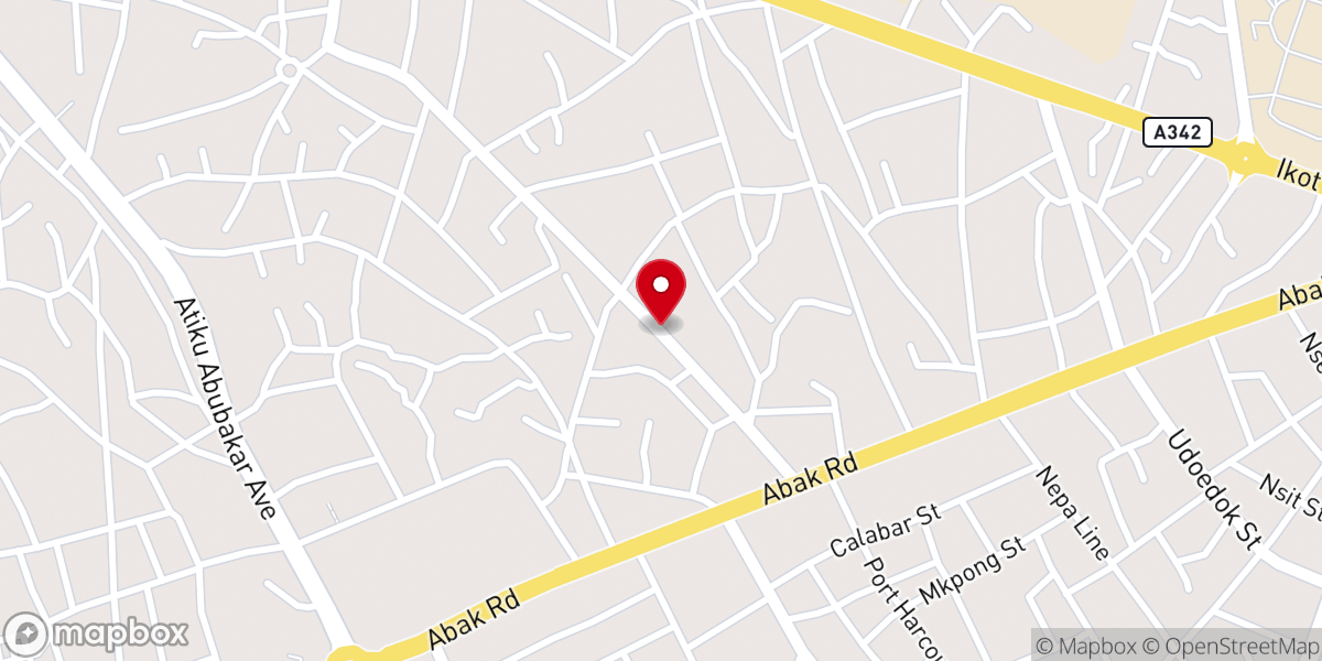 Map showing location of CELESTIAL CHURCH OF CHRIST HEADQUARTERS