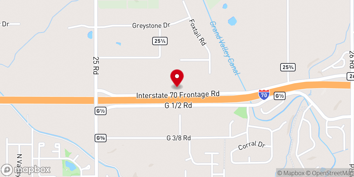 Map showing location of Wellspring of Life Church