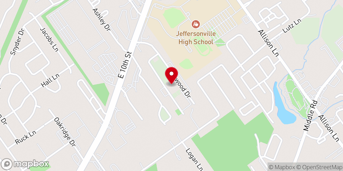 Map showing location of Christ Gospel Churches International