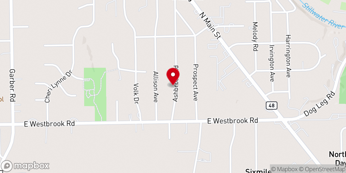 Map showing location of Storehouse Ministry