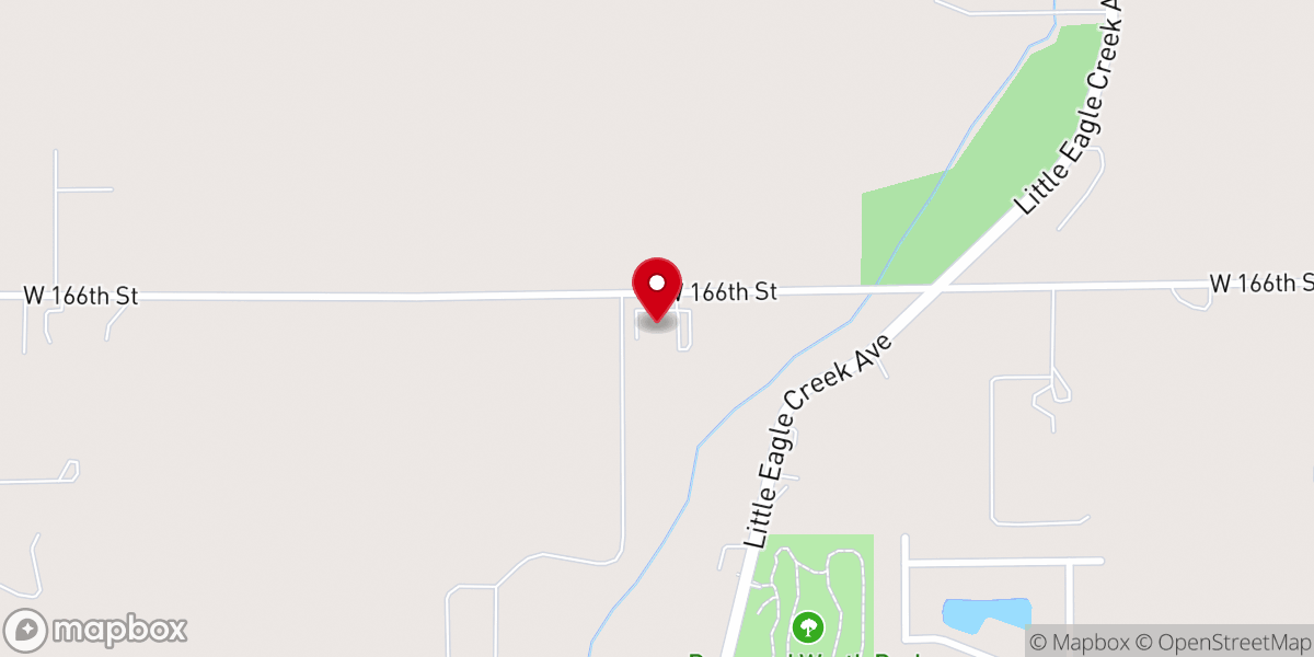 Map showing location of Lifepointe Church