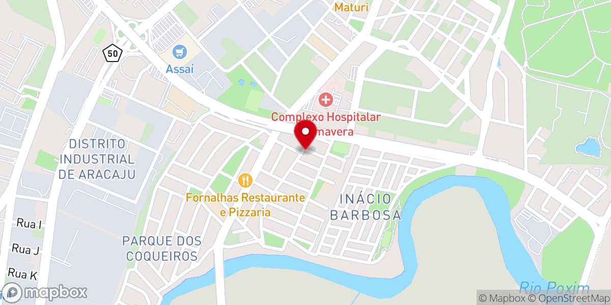 Map showing location of Maranata