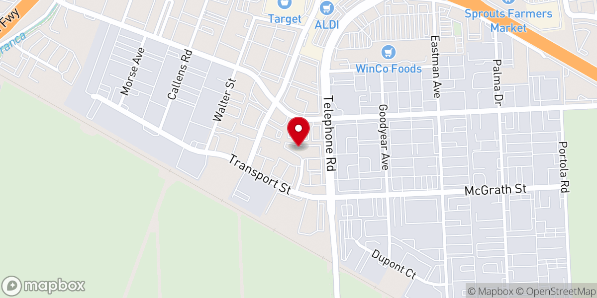 Map showing location of Love International Outreach Fellowship