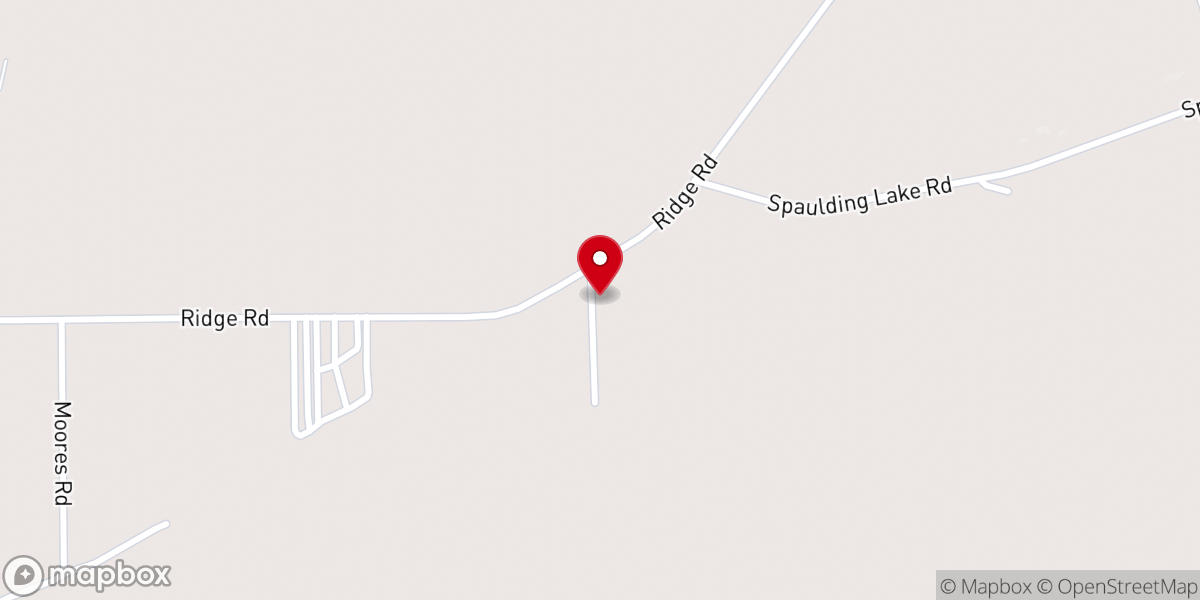 Map showing location of Oakfield Seventh-day Adventist Church