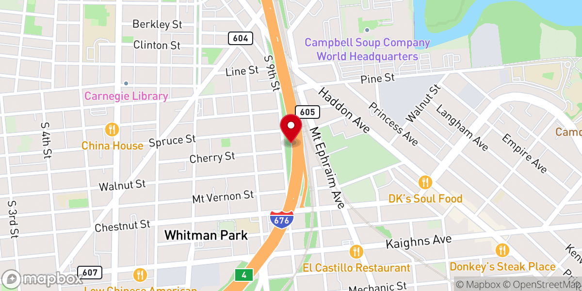 Map showing location of Bible Church of God
