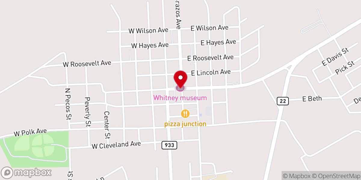 Map showing location of Towash Baptist Church