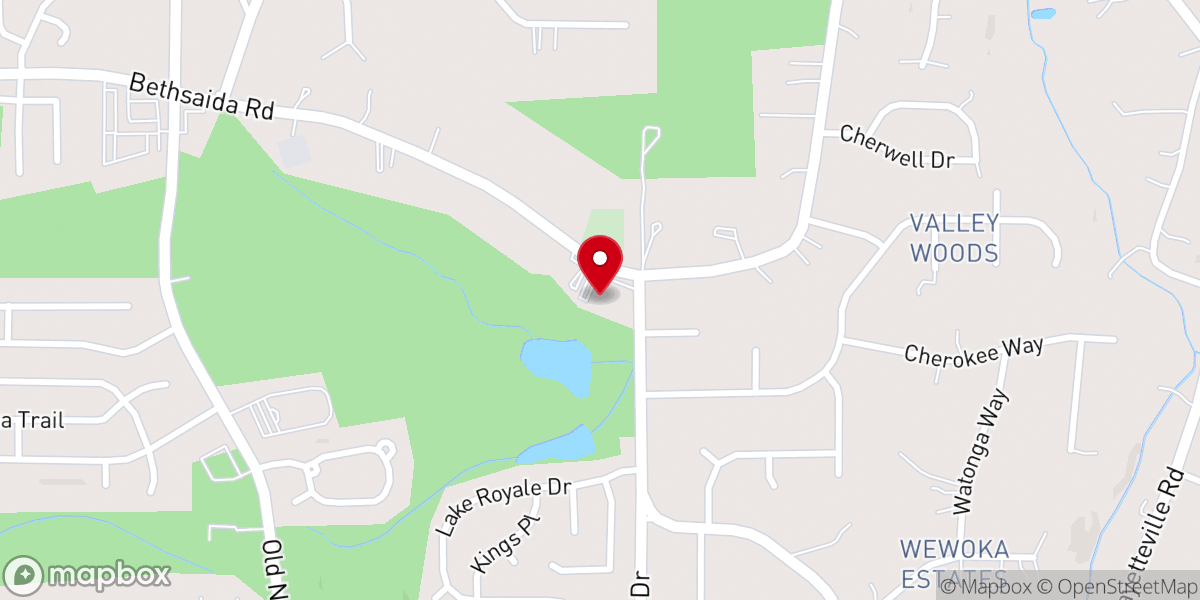 Map showing location of Christians For Change Baptist