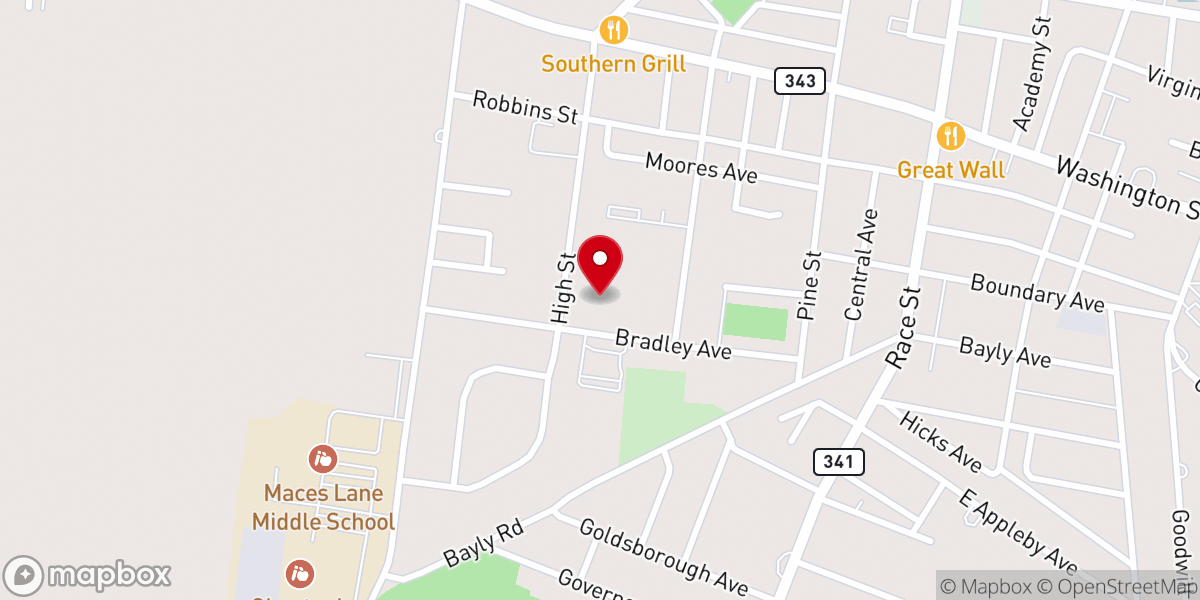 Map showing location of Living By Truth Ministries