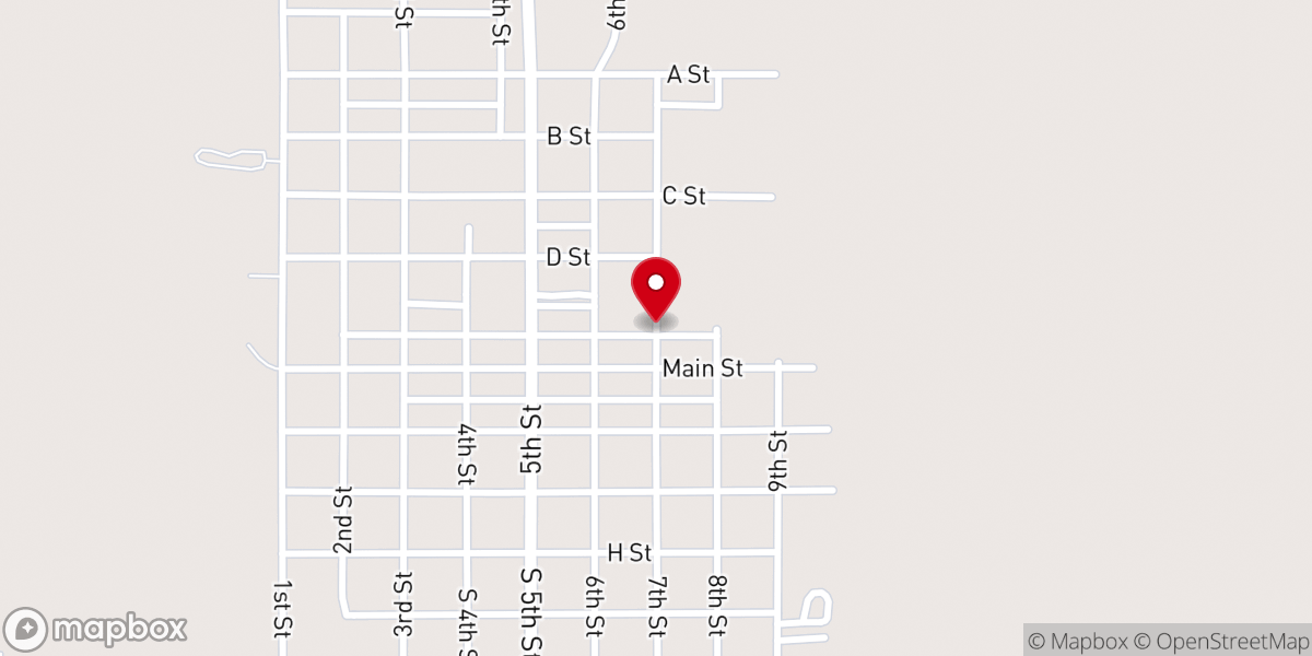 Map showing location of Church of Jesus Christ