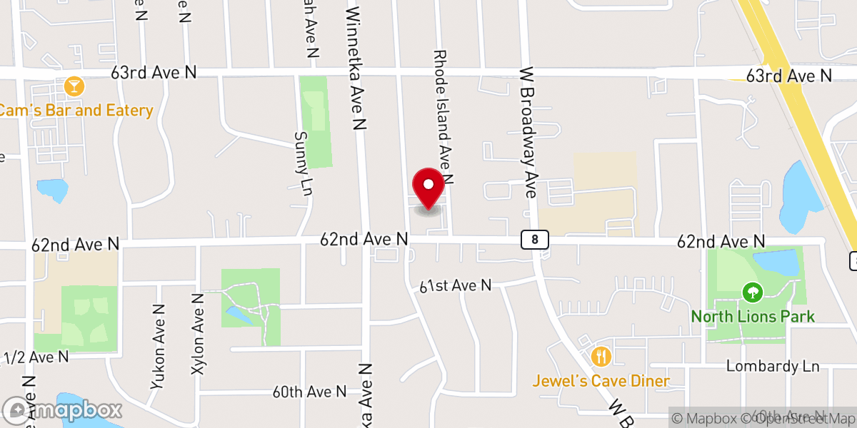 Map showing location of Faith International SDA Church