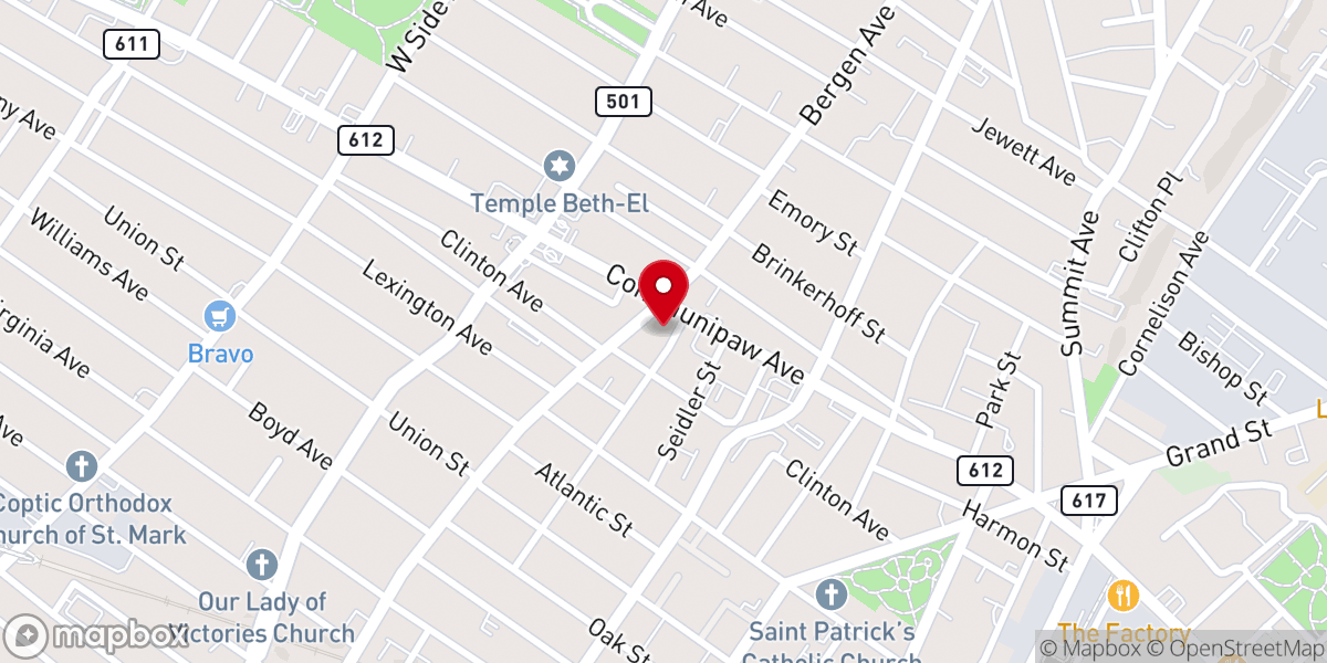 Map showing location of Breath of Hope Ministry Inc