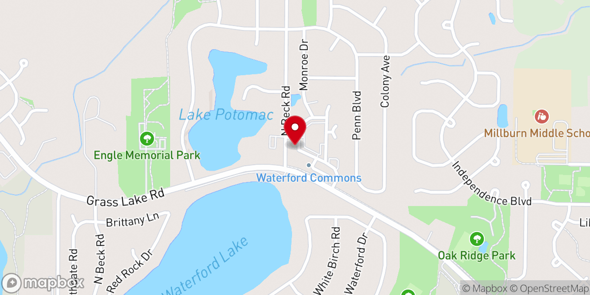 Map showing location of S.T.U.D.Y.S. Ministries