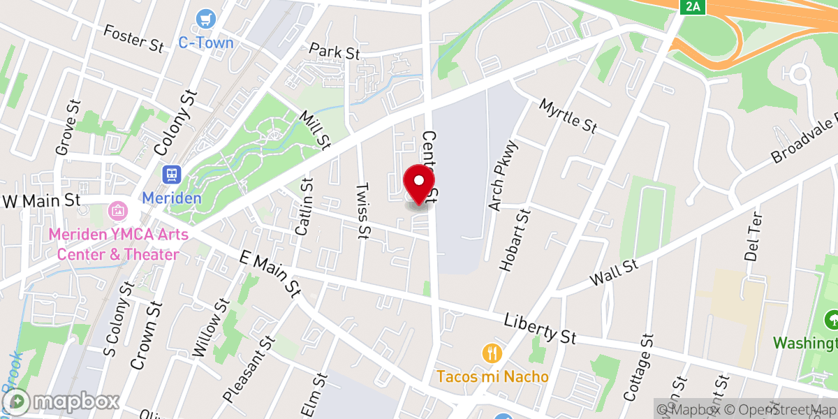 Map showing location of The Well Experience Church