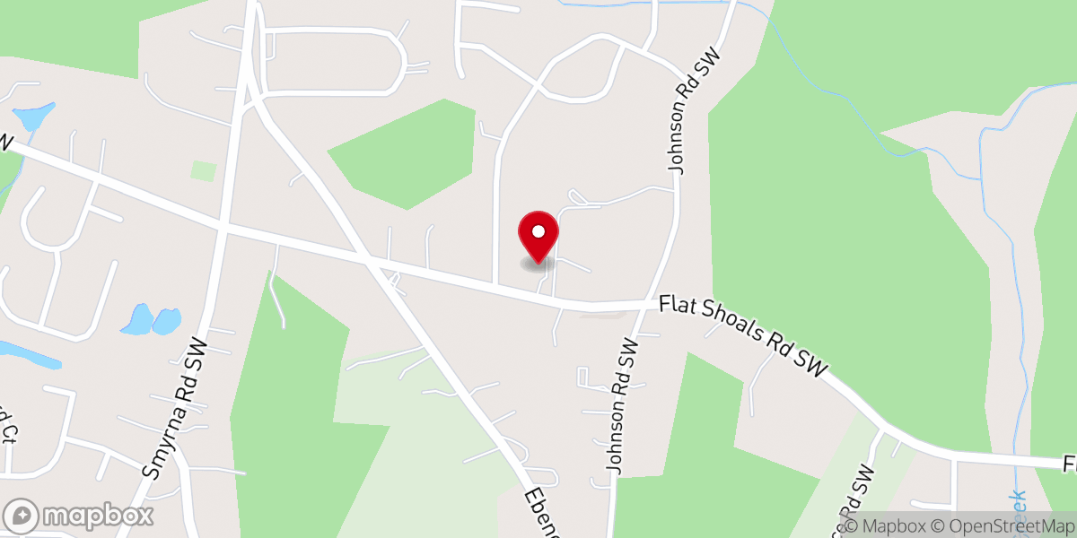 Map showing location of Agape Fellowship Christian Center