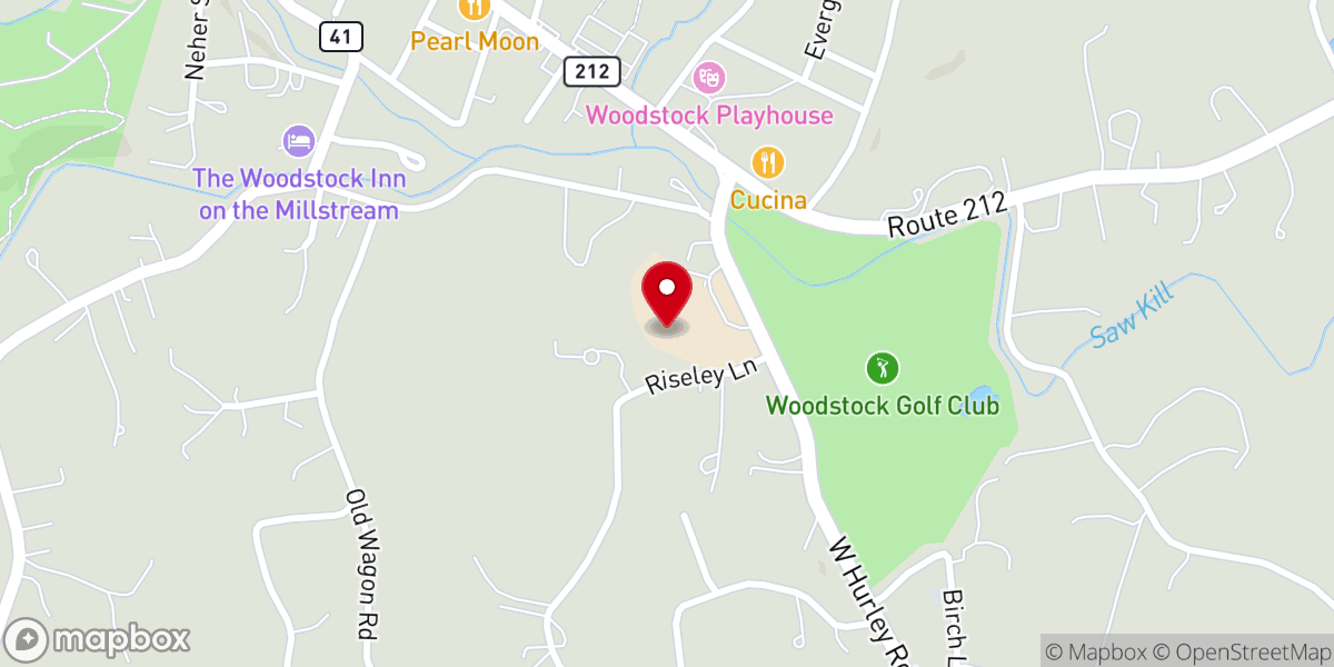 Map showing location of Guild for Spiritual Guidance Inc
