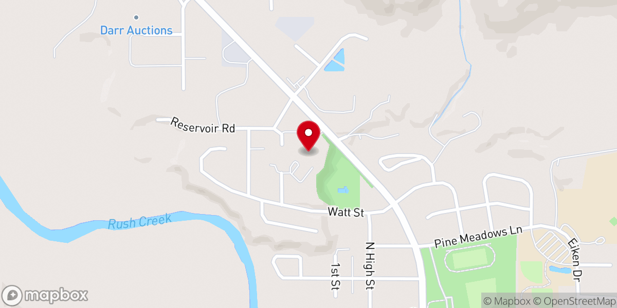 Map showing location of Good Shepherd Lutheran Services