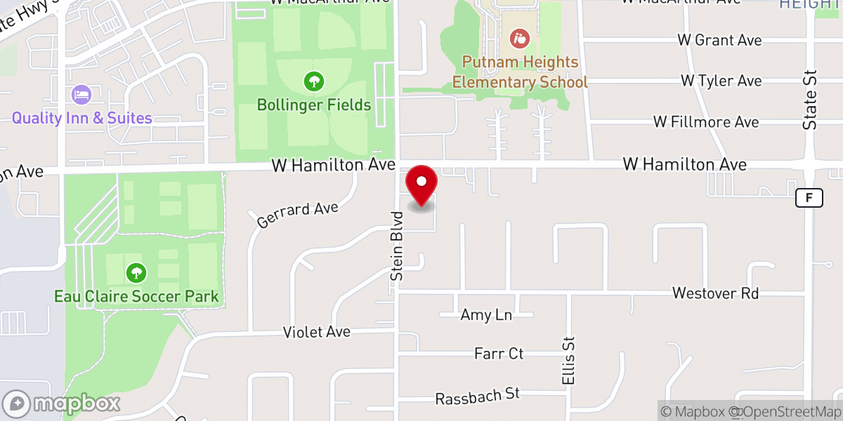 Map showing location of The Church of Jesus Christ of Latter-day Saints