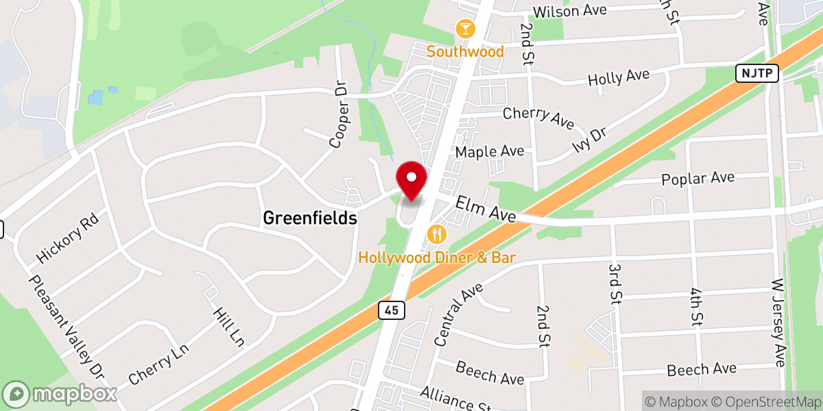 Map showing location of Iglesia de DIOS T.P