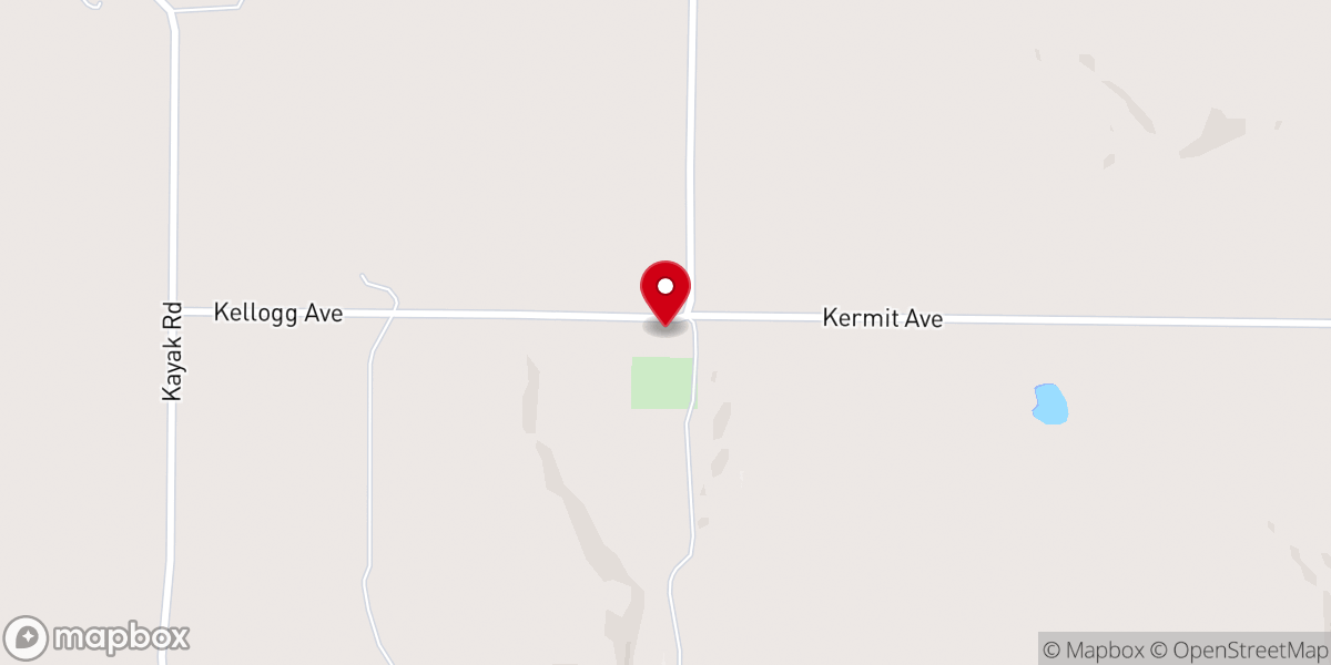 Map showing location of Saint John the Baptist Catholic Church
