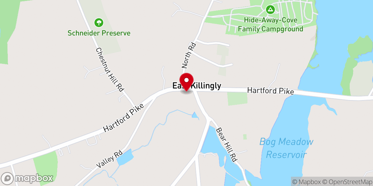 Map showing location of Union Baptist Church