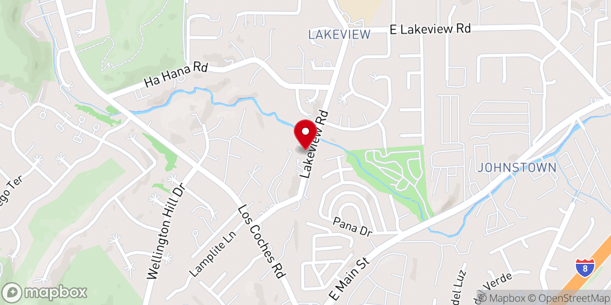 Map showing location of Hill Country Community Church