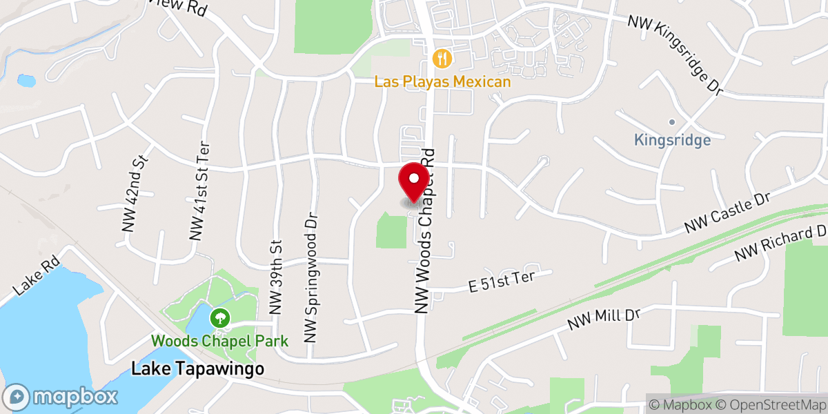 Map showing location of CrossWay Bible Church