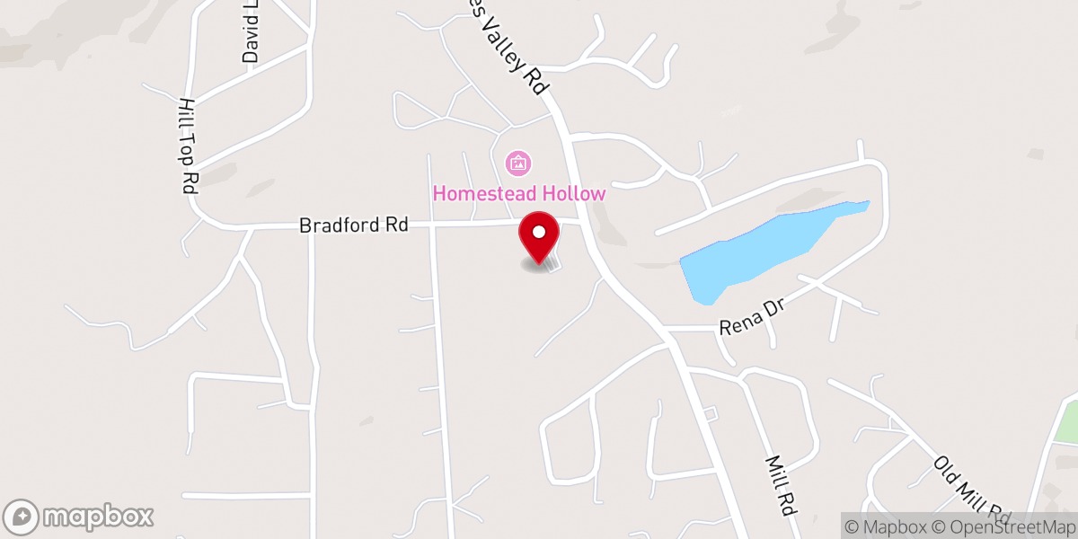 Map showing location of The Church at Bradford Road