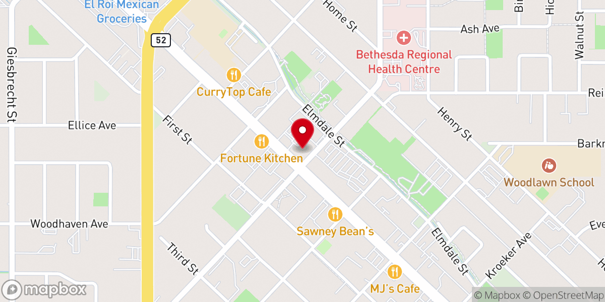 Map showing location of The Church of Jesus Christ of Latter-day Saints