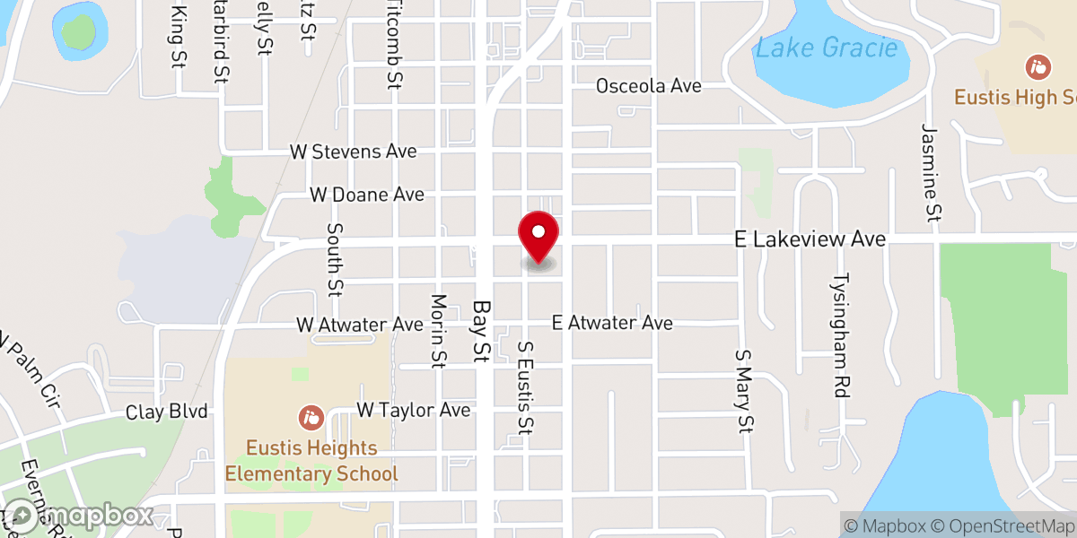 Map showing location of Praise Tabernacle Church-God