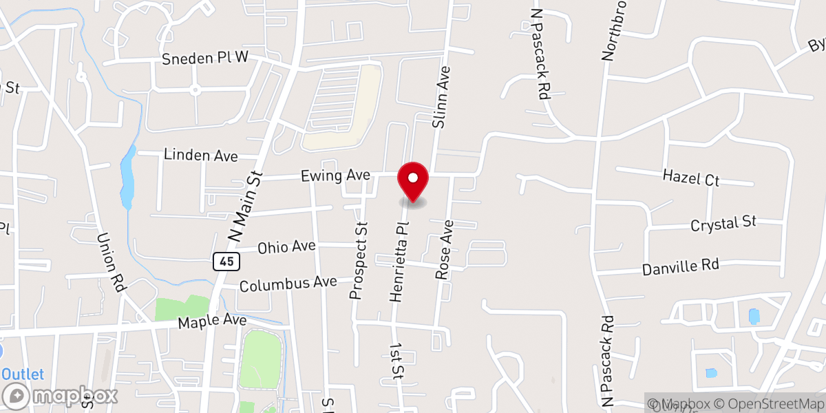 Map showing location of Church of the Living God