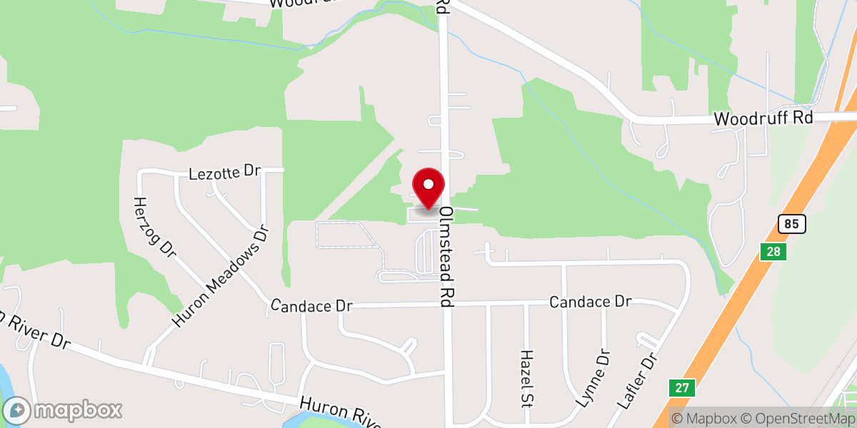 Map showing location of Rockwood International Ministry