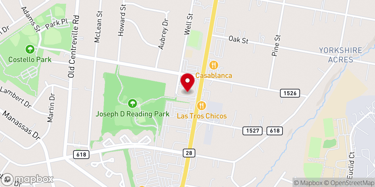Map showing location of Iglesia Casa del Alfarero