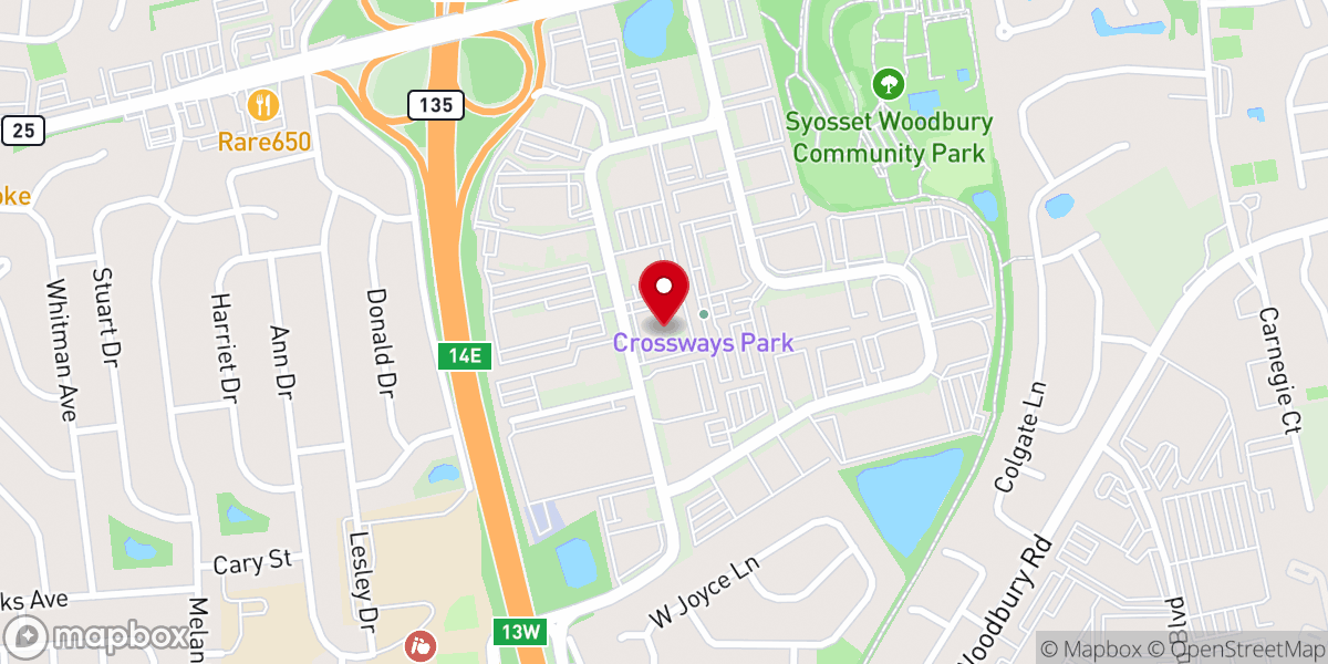Map showing location of New Apostolic Church