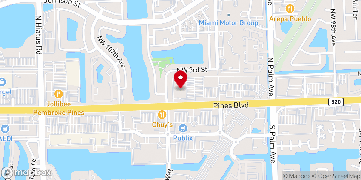 Map showing location of Christ Community Church